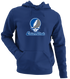 Eastern Illinois Stealie Premium Unisex Hoodie — Design: Eastern Illinois University — Navy