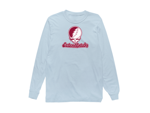 Eastern Kentucky Stealie Premium Unisex Long-Sleeve — Design: Eastern Kentucky University — Chambray