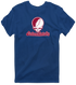 Eastern Kentucky Stealie Premium Unisex T-Shirt — Design: Eastern Kentucky University — Navy