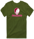 Eastern Kentucky Stealie Premium Unisex T-Shirt — Design: Eastern Kentucky University — Military Green