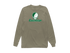 Eastern Michigan Stealie Premium Unisex Long-Sleeve — Design: Eastern Michigan University — Sandstone