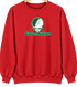 Eastern Michigan Stealie Premium Unisex Crewneck — Design: Eastern Michigan University — Red