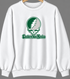 Eastern New Mexico Stealie Premium Unisex Crewneck — Design: Eastern New Mexico University — White