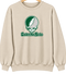 Eastern New Mexico Stealie Premium Unisex Crewneck — Design: Eastern New Mexico University — Sand