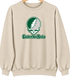Eastern New Mexico Stealie Premium Unisex Crewneck — Design: Eastern New Mexico University — Sand
