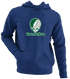 Eastern New Mexico Stealie Premium Unisex Hoodie — Design: Eastern New Mexico University — Navy