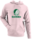 Eastern New Mexico Stealie Premium Unisex Hoodie — Design: Eastern New Mexico University — Light Pink