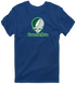 Eastern New Mexico Stealie Premium Unisex T-Shirt — Design: Eastern New Mexico University — Navy