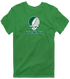 Eastern New Mexico Stealie Premium Unisex T-Shirt — Design: Eastern New Mexico University — Irish Green