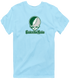 Eastern New Mexico Stealie Premium Unisex T-Shirt — Design: Eastern New Mexico University — Light Blue