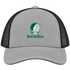 Eastern New Mexico Stealie Premium Unisex Trucker Cap — Design: Eastern New Mexico University — Heather Grey/Black
