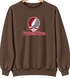 Eastern Shore Stealie Premium Unisex Crewneck — Design: Maryland Eastern Shore University of — Brown