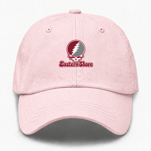 Eastern Shore Stealie Premium Unisex Dad Hat — Design: Maryland Eastern Shore University of — Pink