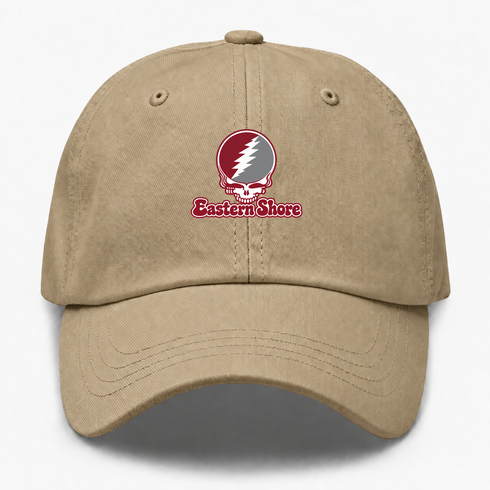 Eastern Shore Stealie Premium Unisex Dad Hat — Design: Maryland Eastern Shore University of — Khaki