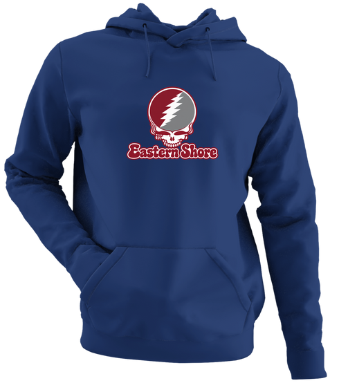 Eastern Shore Stealie Premium Unisex Hoodie — Design: Maryland Eastern Shore University of — Navy