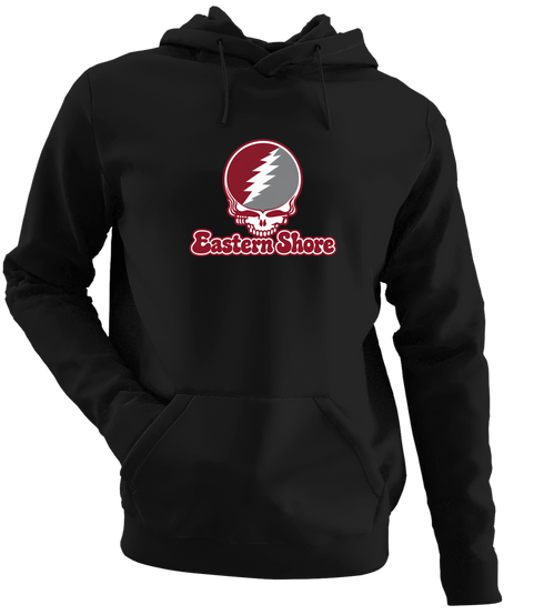 Eastern Shore Stealie Premium Unisex Hoodie — Design: Maryland Eastern Shore University of — Black