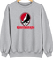 Eastern Washington Stealie Premium Unisex Crewneck — Design: Eastern Washington University — Sport Grey