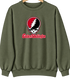 Eastern Washington Stealie Premium Unisex Crewneck — Design: Eastern Washington University — Military Green