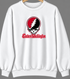 Eastern Washington Stealie Premium Unisex Crewneck — Design: Eastern Washington University — White