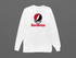 Eastern Washington Stealie Premium Unisex Long-Sleeve — Design: Eastern Washington University — White