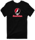 Eastern Washington Stealie Premium Unisex T-Shirt — Design: Eastern Washington University — Black