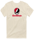 Eastern Washington Stealie Premium Unisex T-Shirt — Design: Eastern Washington University — Sand