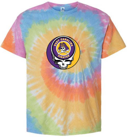 East Carolina University Stealie Tie-Dye T-Shirt