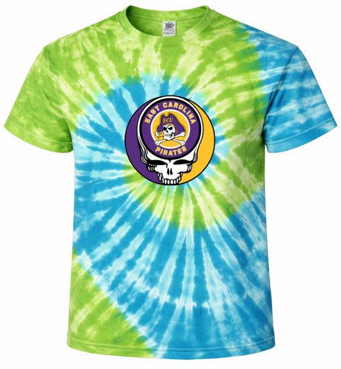 East Carolina University Stealie Tie-Dye T-Shirt