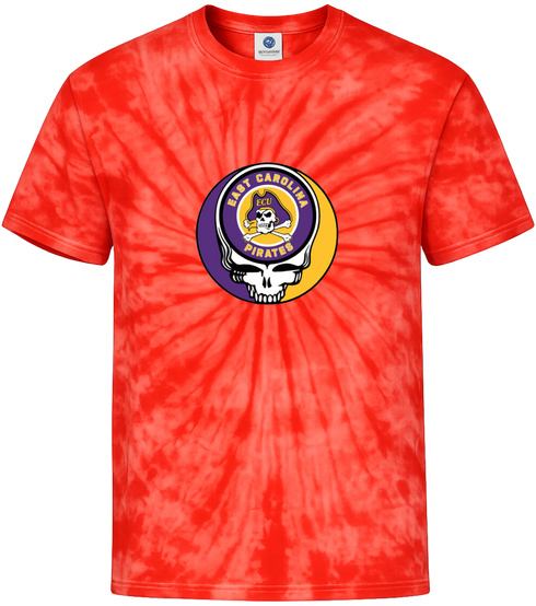 East Carolina University Stealie Tie-Dye T-Shirt
