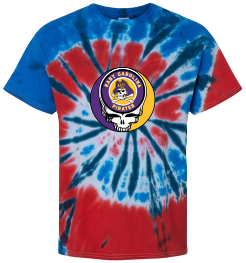 East Carolina University Stealie Tie-Dye T-Shirt