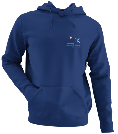 Lake Life Jerry - Life is dead.® - Premium Grateful Dead Left Chest Hoodie - Navy - 2