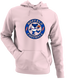 Buffalo Football Dancing Bear - Premium Grateful Dead Hoodie - Light Pink