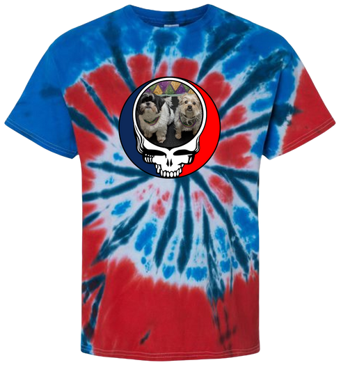 1549 - Custom Stealie Tie-Dye