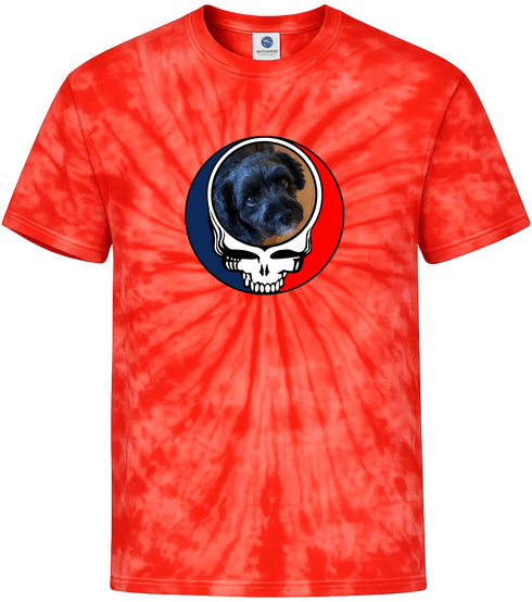 1459 - Custom Stealie Tie-Dye