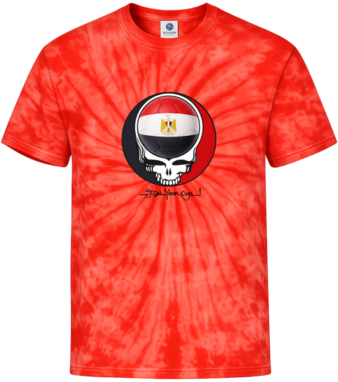 Egypt FIFA World Cup Stealie Tie-Dye T-Shirt