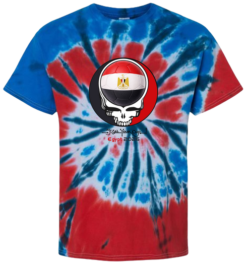 Egypt FIFA World Cup Stealie Tie-Dye T-Shirt