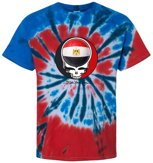 Egypt FIFA World Cup Stealie Tie-Dye T-Shirt
