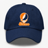 El Paso Stealie Premium Unisex Dad Hat — Design: Texas at El Paso The University of — Navy