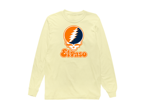 El Paso Stealie Premium Unisex Long-Sleeve — Design: Texas at El Paso The University of — Butter