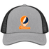 El Paso Stealie Premium Unisex Trucker Cap — Design: Texas at El Paso The University of — Heather Grey/Black