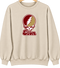 Elon Stealie Premium Unisex Crewneck — Design: Elon University — Sand