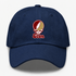 Elon Stealie Premium Unisex Dad Hat — Design: Elon University — Navy