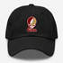 Elon Stealie Premium Unisex Dad Hat — Design: Elon University — Black