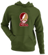 Elon Stealie Premium Unisex Hoodie — Design: Elon University — Military Green