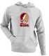 Elon Stealie Premium Unisex Hoodie — Design: Elon University — Sport Grey