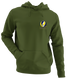 University of Michigan - Premium Grateful Dead Left Chest Hoodie - Military Green