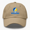 Embry-Riddle Stealie Premium Unisex Dad Hat — Design: Embry-Riddle — Khaki