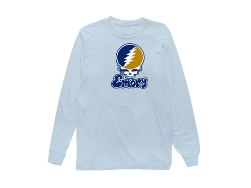 Emory Stealie Premium Unisex Long-Sleeve — Design: Emory University — Chambray