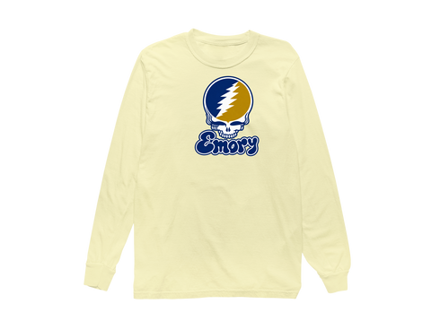 Emory Stealie Premium Unisex Long-Sleeve — Design: Emory University — Butter