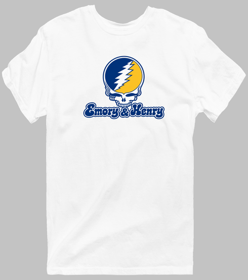 Emory & Henry Stealie Premium Unisex T-Shirt — Design: Emory & Henry — White
